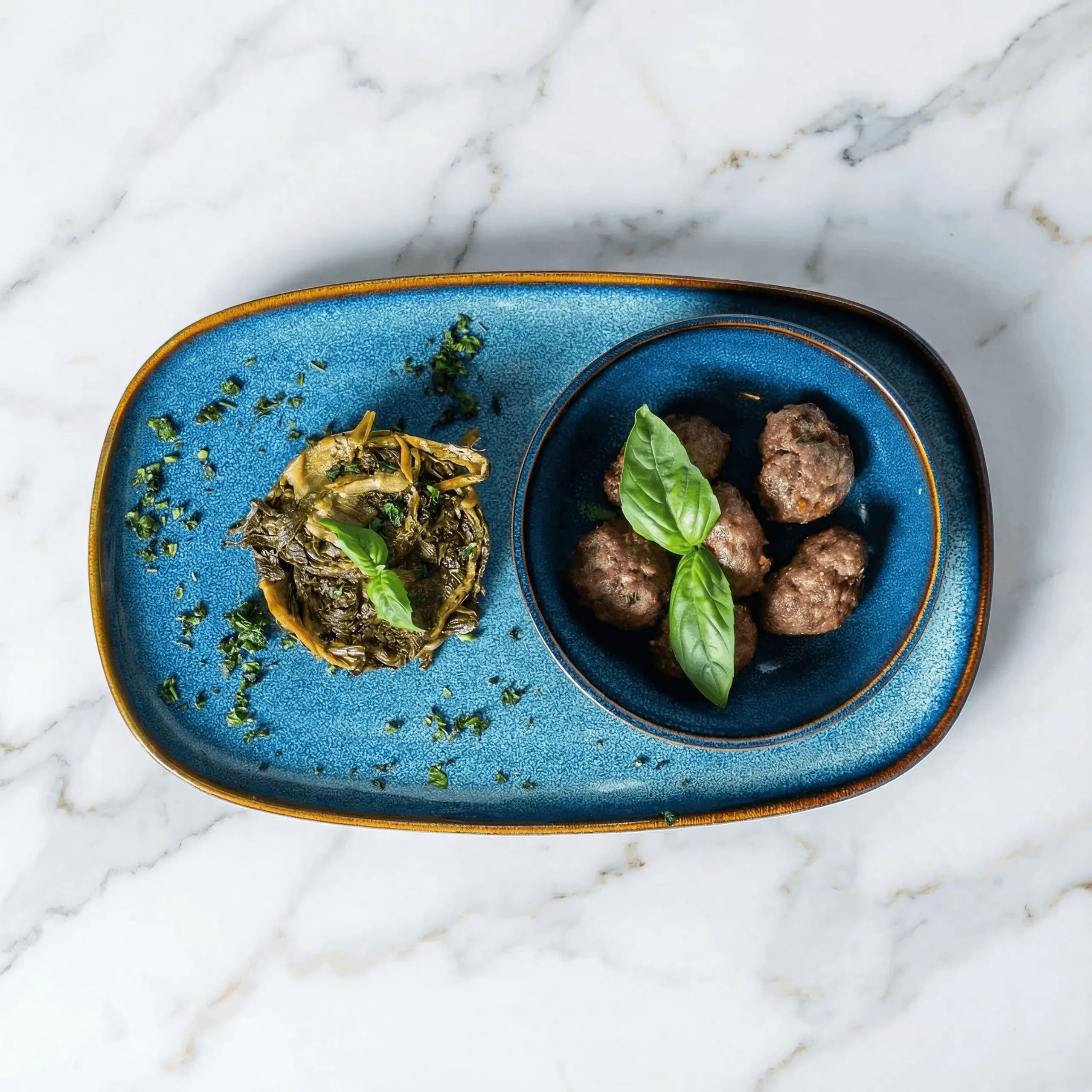 Polpette Bianche con Friarielli